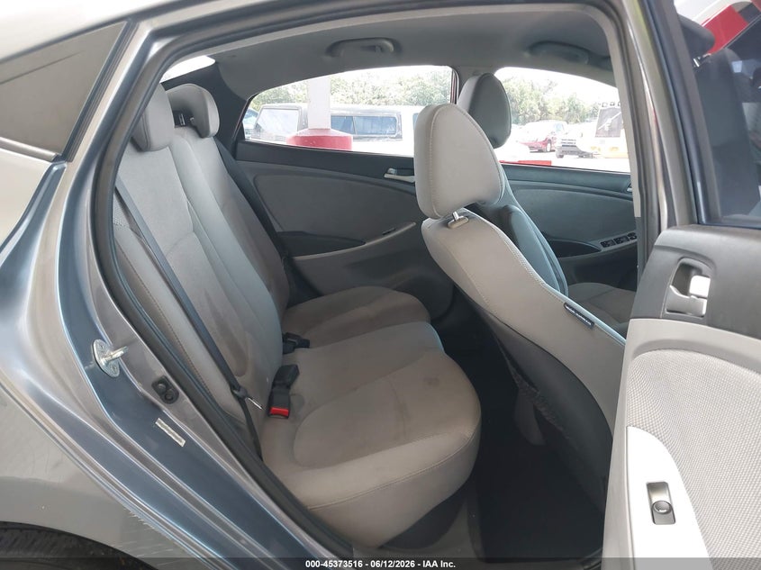 2014 Hyundai Accent VIN KMHCT4AE0EU636953 IAAI salvage auction — FRONT END, Rebuildable (Florida), sold $675 on 2026-07-15 (photo 8)