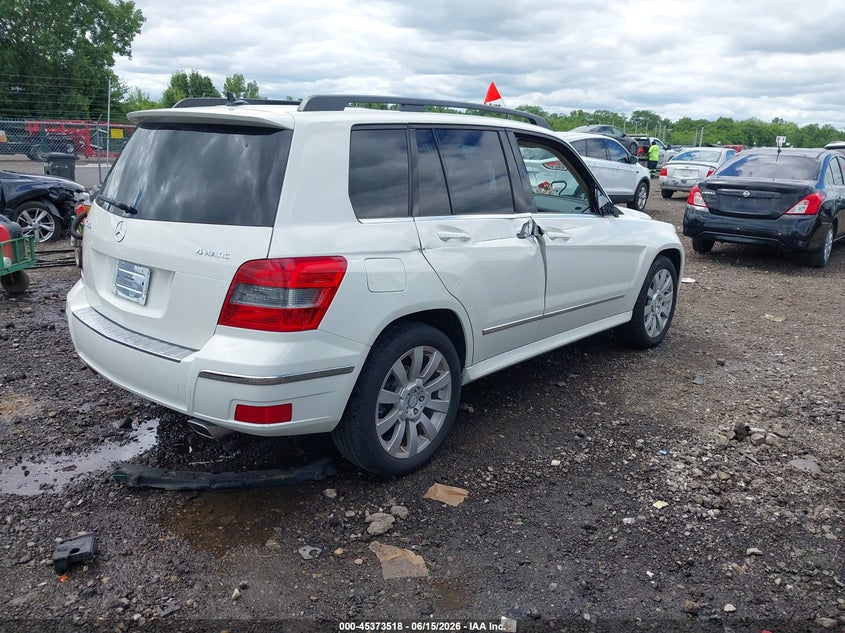 2012 Mercedes-benz Glk-klasse VIN WDCGG8HB5CF729962 IAAI salvage auction — RIGHT SIDE, Salvage (Ohio), sold $3,050 on 2026-07-29 (photo 4)