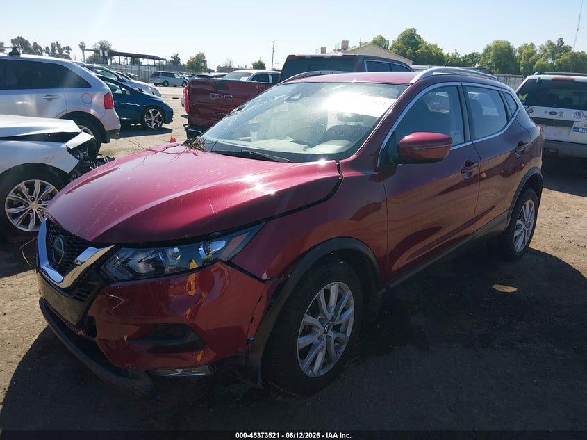 2022 Nissan Rogue VIN JN1BJ1BV9NW346883 IAAI salvage auction — SIDE, Salvage Title, sold $1,050 on 2026-07-28 (photo 2)