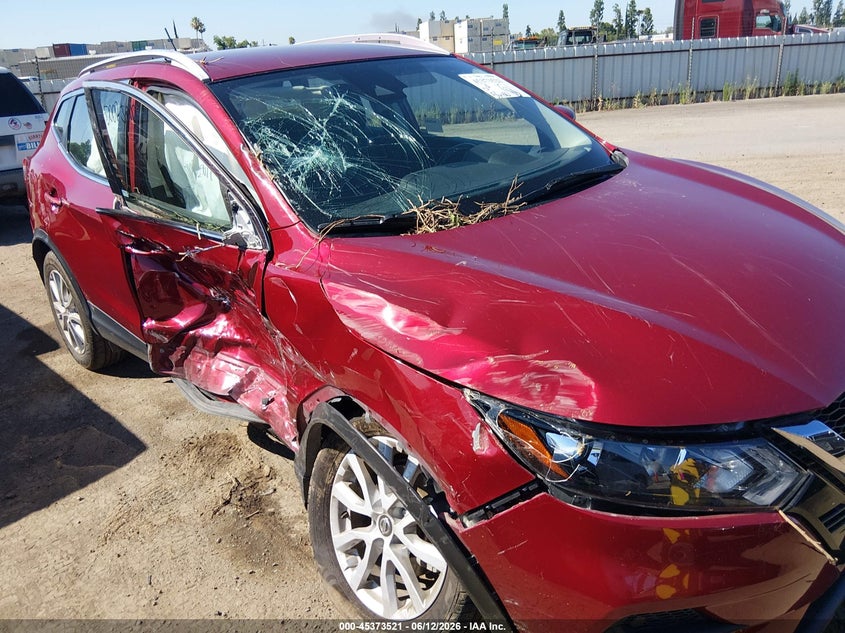 2022 Nissan Rogue VIN JN1BJ1BV9NW346883 IAAI salvage auction — SIDE, Salvage Title, sold $1,050 on 2026-07-28 (photo 6)
