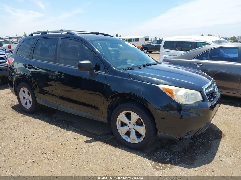 2015 Subaru Forester VIN JF2SJABC0FH429217 IAAI salvage auction — NORMAL WEAR, Clear (Oklahoma), sold $1,400 on 2026-07-20 (photo 1)