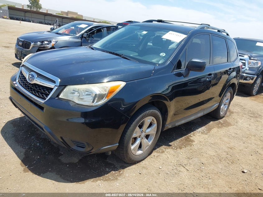 2015 Subaru Forester VIN JF2SJABC0FH429217 IAAI salvage auction — NORMAL WEAR, Clear (Oklahoma), sold $1,400 on 2026-07-20 (photo 2)