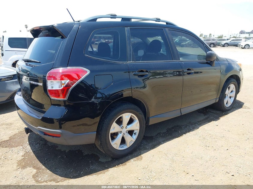 2015 Subaru Forester VIN JF2SJABC0FH429217 IAAI salvage auction — NORMAL WEAR, Clear (Oklahoma), sold $1,400 on 2026-07-20 (photo 4)