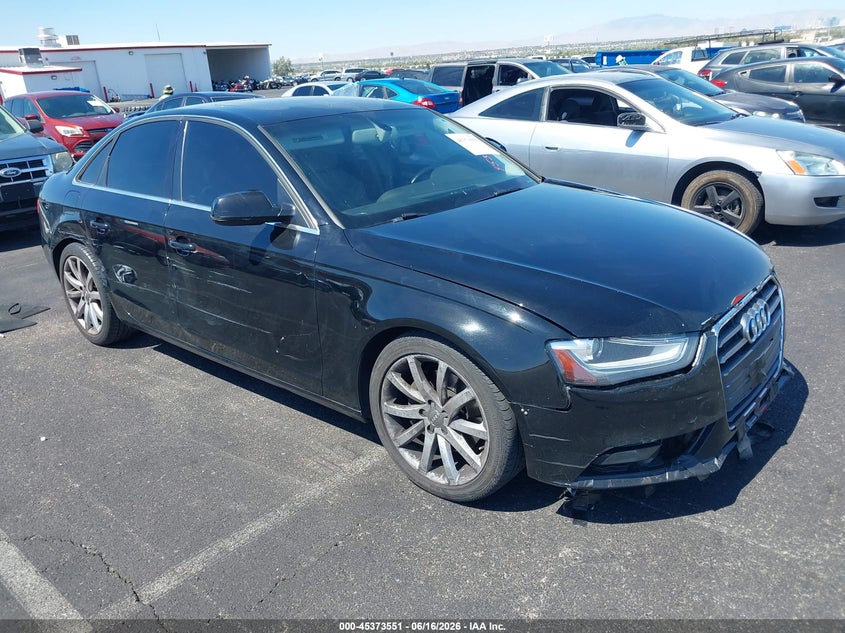 2013 Audi A4 VIN WAUEFAFL5DN022030 IAAI salvage auction — NORMAL WEAR, Regular (Nevada), sold $575 on 2026-07-24 (photo 1)