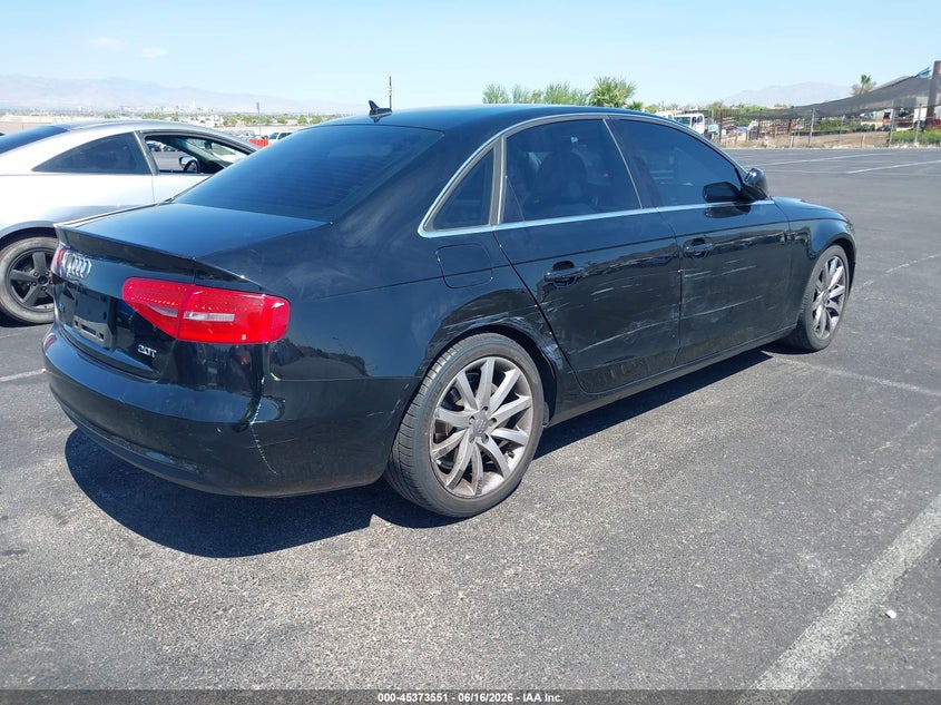 2013 Audi A4 VIN WAUEFAFL5DN022030 IAAI salvage auction — NORMAL WEAR, Regular (Nevada), sold $575 on 2026-07-24 (photo 4)
