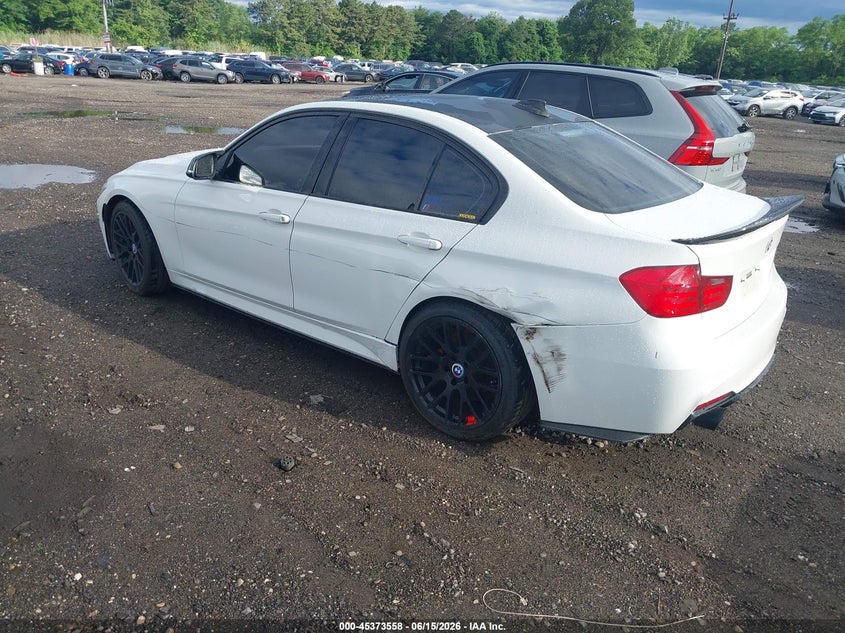 2015 BMW 3er VIN WBA3B5G52FNS12042 IAAI salvage auction — LEFT REAR, Wait Title, sold $1,700 on 2026-08-21 (photo 6)