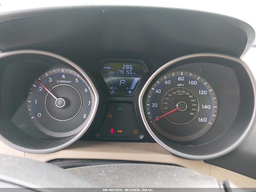 2012 Hyundai Elantra VIN KMHDH4AE5CU441028 IAAI salvage auction — LEFT SIDE, Original (Texas), sold $25 on 2026-07-28 (photo 7)