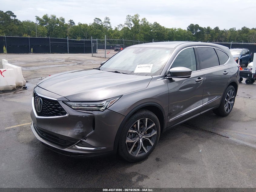 2024 Acura Mdx VIN 5J8YD9H47RL003736 IAAI salvage auction — SIDE, Salvage (South Carolina), sold $12,000 on 2026-08-01 (photo 2)