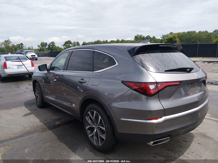 2024 Acura Mdx VIN 5J8YD9H47RL003736 IAAI salvage auction — SIDE, Salvage (South Carolina), sold $12,000 on 2026-08-01 (photo 3)