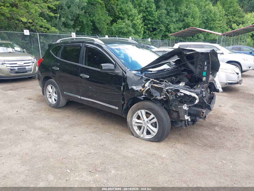 2012 Nissan Rogue VIN JN8AS5MV2CW362760 IAAI salvage auction — FRONT END, Salvage - Greater Than 75% (Maryland), sold $125 on 2026-07-28 (photo 1)