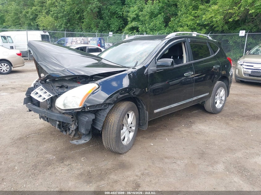 2012 Nissan Rogue VIN JN8AS5MV2CW362760 IAAI salvage auction — FRONT END, Salvage - Greater Than 75% (Maryland), sold $125 on 2026-07-28 (photo 2)