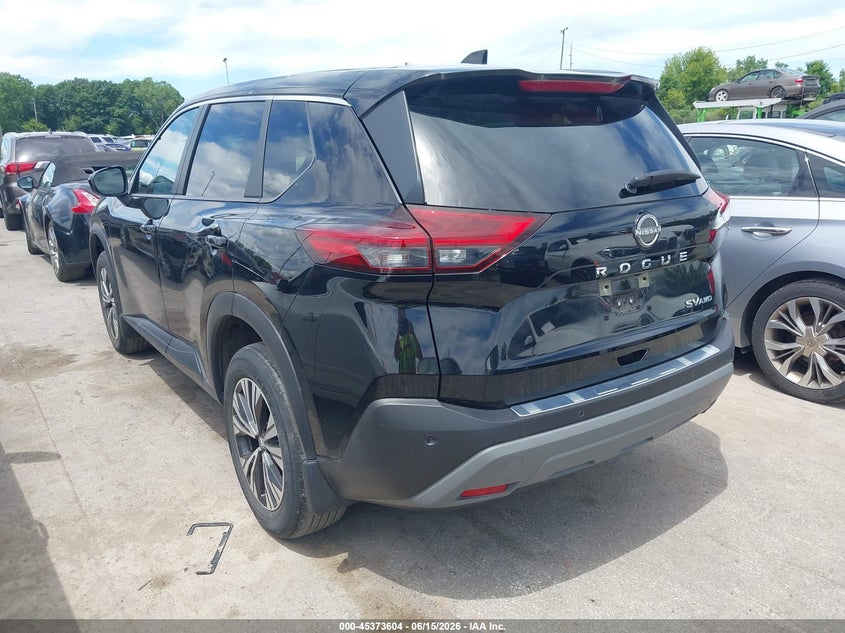 2023 Nissan Rogue VIN JN8BT3BB6PW480055 IAAI salvage auction — HAIL, Salvage (Ohio), sold $8,950 on 2026-07-28 (photo 3)