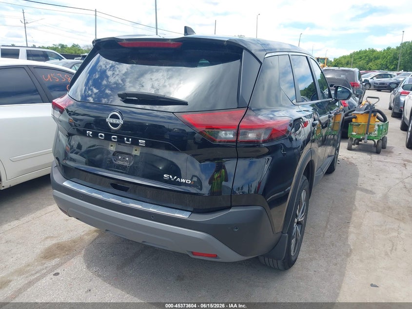 2023 Nissan Rogue VIN JN8BT3BB6PW480055 IAAI salvage auction — HAIL, Salvage (Ohio), sold $8,950 on 2026-07-28 (photo 4)