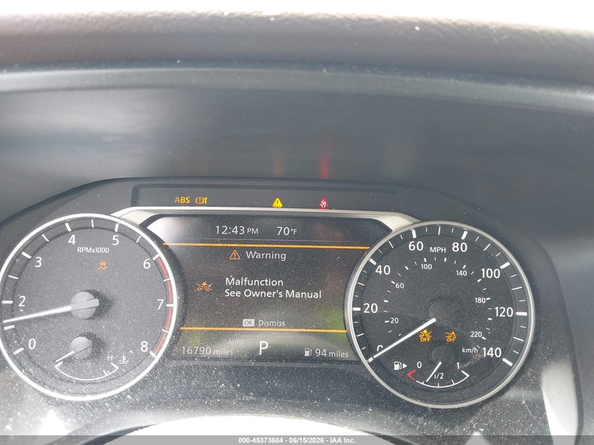 2023 Nissan Rogue VIN JN8BT3BB6PW480055 IAAI salvage auction — HAIL, Salvage (Ohio), sold $8,950 on 2026-07-28 (photo 7)