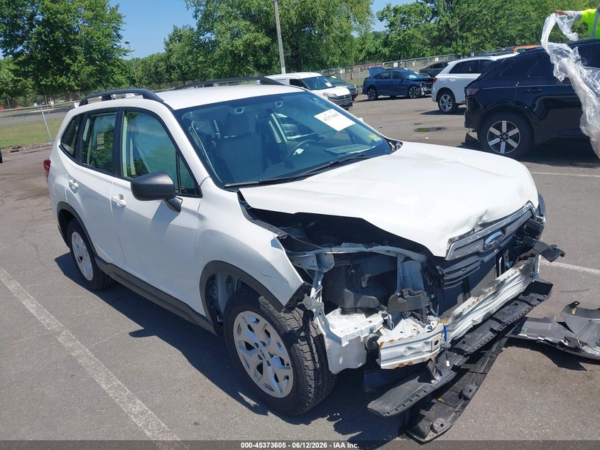 2019 Subaru Forester VIN JF2SKACC9KH452355 IAAI salvage auction — FRONT END, Salvage (New Jersey), sold $1,700 on 2026-07-27 (photo 1)