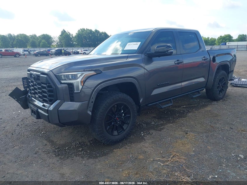 2024 Toyota Tundra VIN 5TFWA5DB0RX228813 IAAI salvage auction — FRONT & REAR, Salvage (Arkansas), sold $24,250 on 2026-07-22 (photo 2)