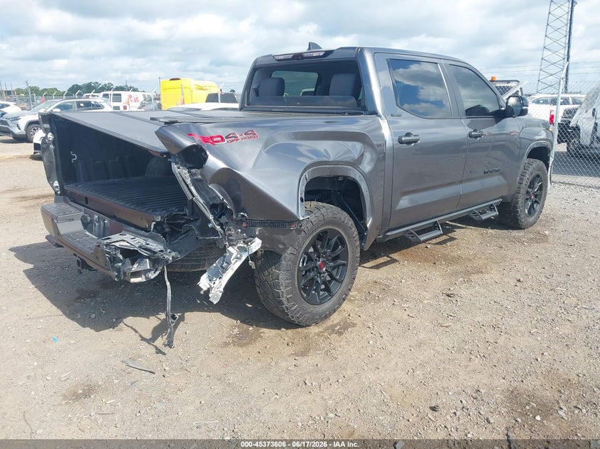 2024 Toyota Tundra VIN 5TFWA5DB0RX228813 IAAI salvage auction — FRONT & REAR, Salvage (Arkansas), sold $24,250 on 2026-07-22 (photo 4)