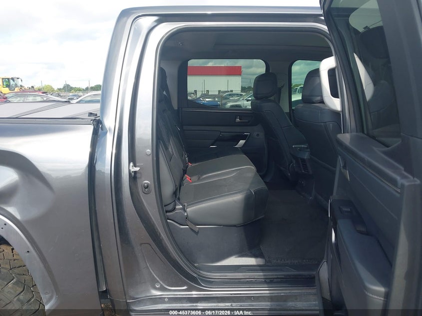 2024 Toyota Tundra VIN 5TFWA5DB0RX228813 IAAI salvage auction — FRONT & REAR, Salvage (Arkansas), sold $24,250 on 2026-07-22 (photo 8)