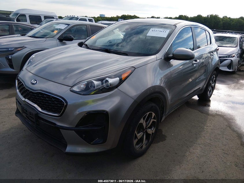 2020 Kia Sportage VIN KNDPM3AC1L7808561 IAAI salvage auction — REAR END, Salvage (Ohio), sold $4,125 on 2026-07-21 (photo 2)