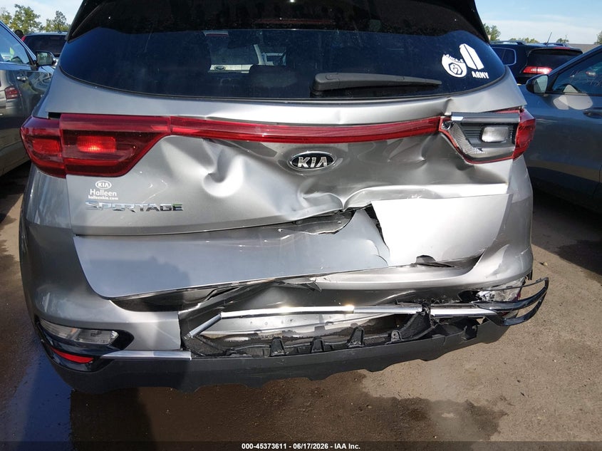 2020 Kia Sportage VIN KNDPM3AC1L7808561 IAAI salvage auction — REAR END, Salvage (Ohio), sold $4,125 on 2026-07-21 (photo 6)