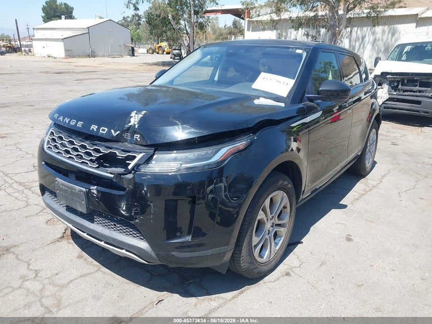 2020 Land rover Range rover evoque VIN SALZJ2FX9LH015471 IAAI salvage auction — FRONT END, Clear (California), sold $9,300 on 2026-07-07 (photo 2)