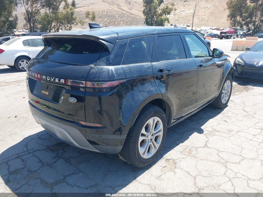 2020 Land rover Range rover evoque VIN SALZJ2FX9LH015471 IAAI salvage auction — FRONT END, Clear (California), sold $9,300 on 2026-07-07 (photo 4)
