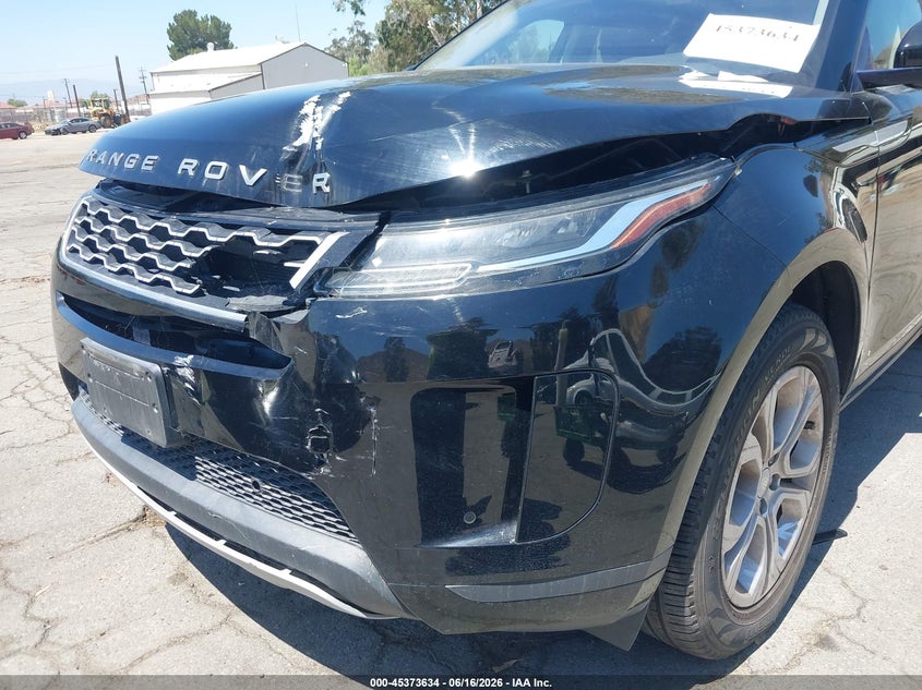 2020 Land rover Range rover evoque VIN SALZJ2FX9LH015471 IAAI salvage auction — FRONT END, Clear (California), sold $9,300 on 2026-07-07 (photo 6)