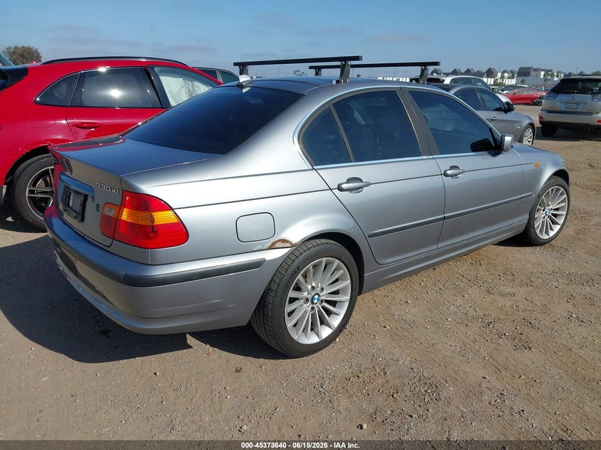 2004 BMW 3 series VIN WBAEW53414PN31878 IAAI salvage auction — LEFT FRONT, Salvage (California), sold $500 on 2026-07-27 (photo 4)