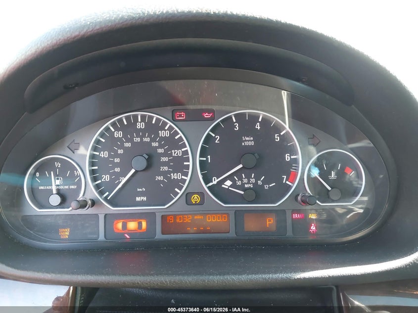 2004 BMW 3 series VIN WBAEW53414PN31878 IAAI salvage auction — LEFT FRONT, Salvage (California), sold $500 on 2026-07-27 (photo 7)