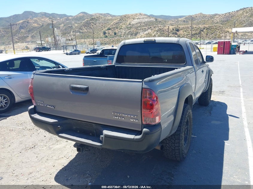 2006 Toyota Tacoma VIN 5TETU62NX6Z233616 IAAI salvage auction — FRONT END, Salvage (California), sold $2,200 on 2026-07-29 (photo 4)
