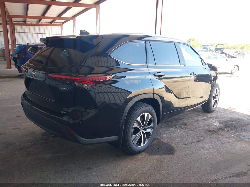 2026 Toyota Highlander VIN 5TDKBRCH0TS713135 IAAI salvage auction — FRONT END, Salvage Title, sold $25 on 2026-07-29 (photo 4)