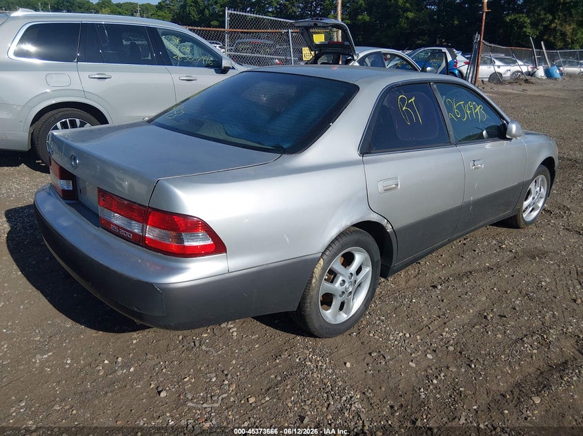 2001 Lexus Es 300 VIN JT8BF28G910315416 IAAI salvage auction — FRONT END, Bill Of Sale (New York), sold $425 on 2026-07-14 (photo 4)