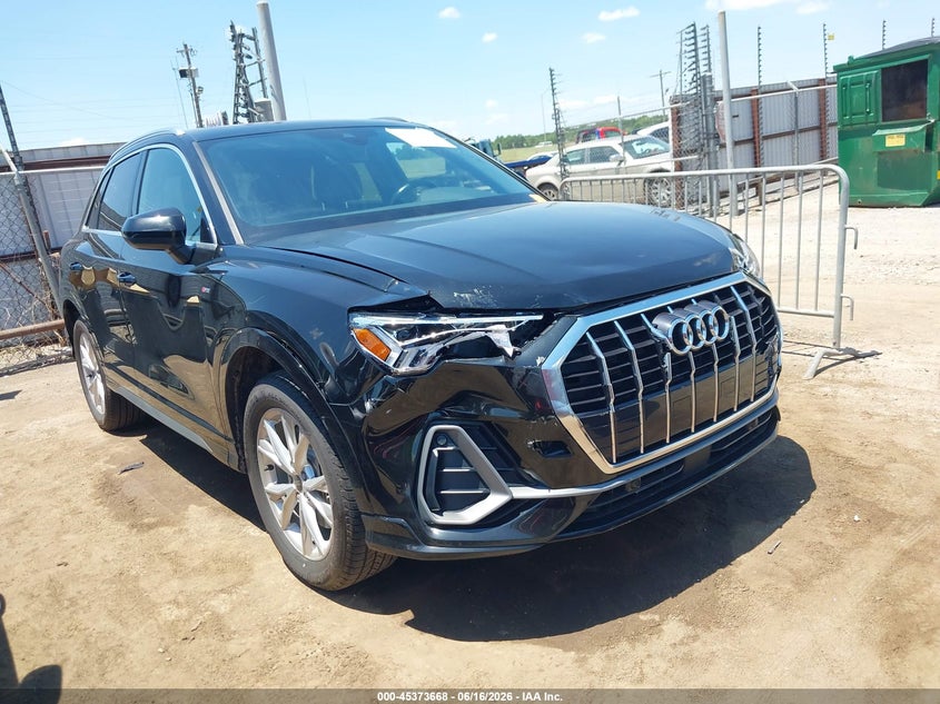 2023 Audi Q3 VIN WA1DECF33P1093259 — IAAI salvage auction photo