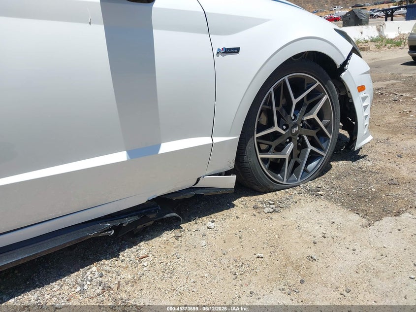 2021 Hyundai Sonata VIN 5NPEK4JC0MH106005 IAAI salvage auction — RIGHT SIDE, Salvage Title, sold $7,100 on 2026-07-27 (photo 6)