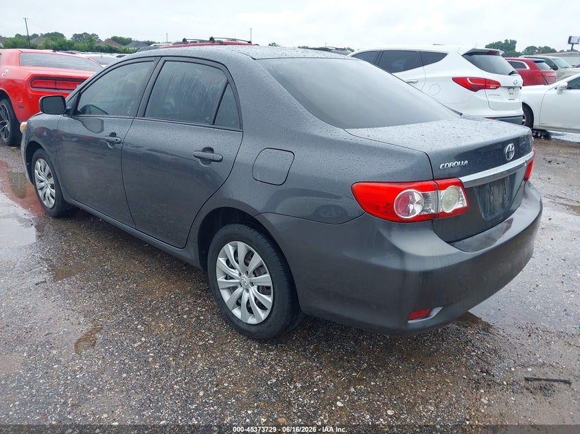 2012 Toyota Corolla VIN 5YFBU4EE4CP043906 IAAI salvage auction — NORMAL WEAR, Original (Texas), sold $3,300 on 2026-07-15 (photo 3)