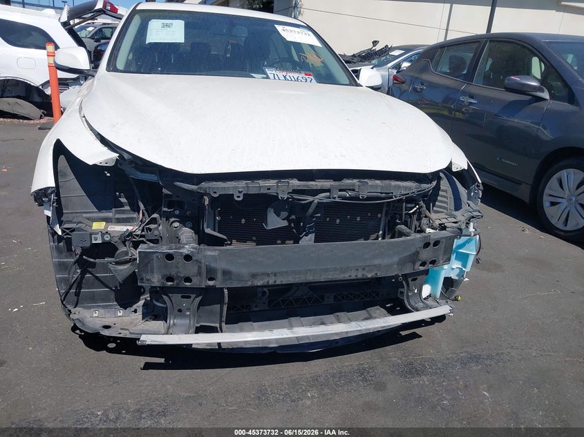 2015 Infiniti Q50 VIN JN1BV7AP2FM346151 IAAI salvage auction — FRONT END, Salvage Title, sold $2,600 on 2026-07-08 (photo 6)