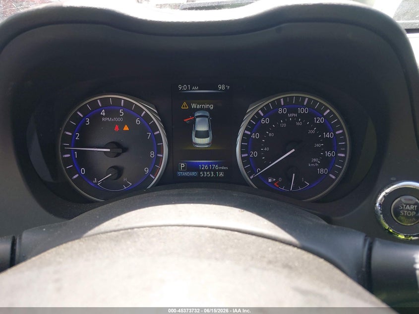 2015 Infiniti Q50 VIN JN1BV7AP2FM346151 IAAI salvage auction — FRONT END, Salvage Title, sold $2,600 on 2026-07-08 (photo 7)