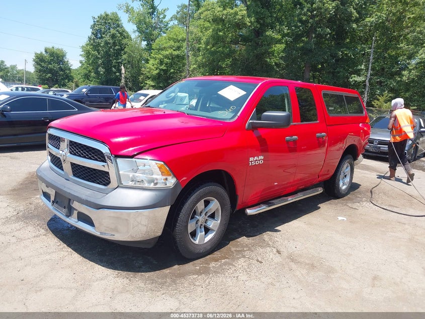 2013 Ram 1500 VIN 1C6RR6FP6DS544153 IAAI salvage auction — LEFT REAR, Salvage - Greater Than 75% (Maryland), sold $1,400 on 2026-08-28 (photo 2)