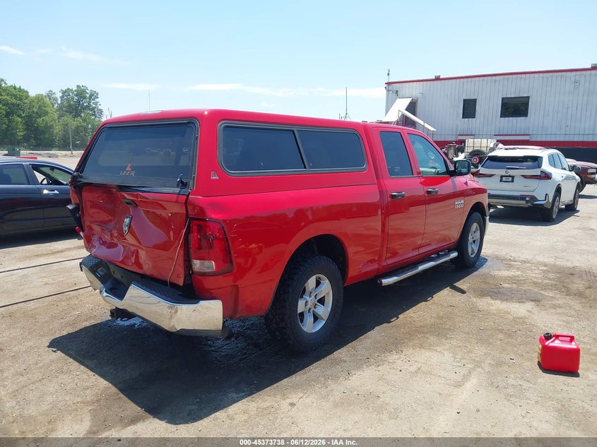 2013 Ram 1500 VIN 1C6RR6FP6DS544153 IAAI salvage auction — LEFT REAR, Salvage - Greater Than 75% (Maryland), sold $1,400 on 2026-08-28 (photo 4)
