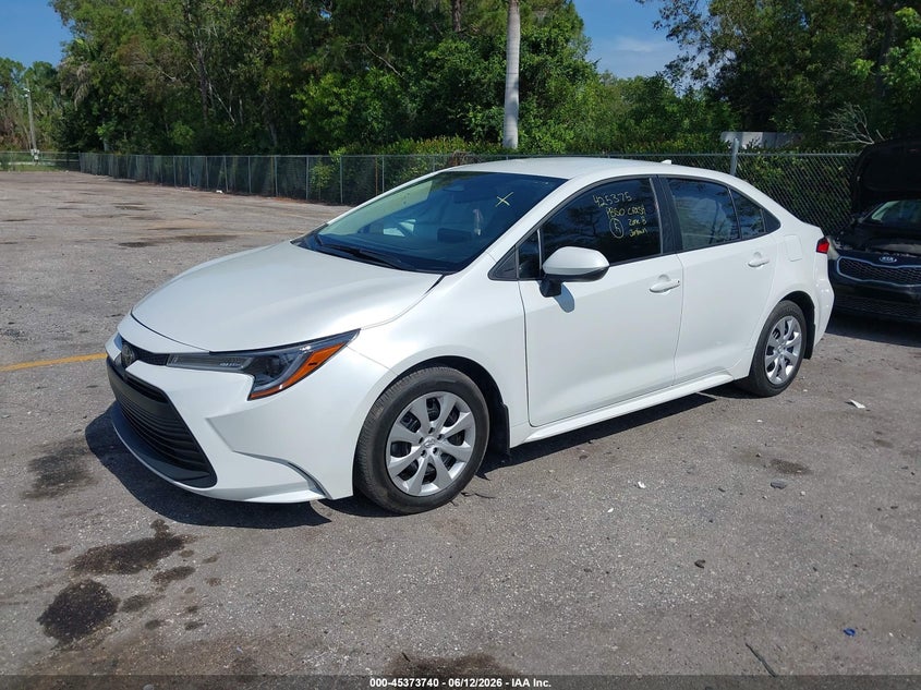 2025 Toyota Corolla VIN 5YFB4MDE0SP303394 IAAI salvage auction — SIDE, Salvage Title, sold $7,050 on 2026-07-20 (photo 2)