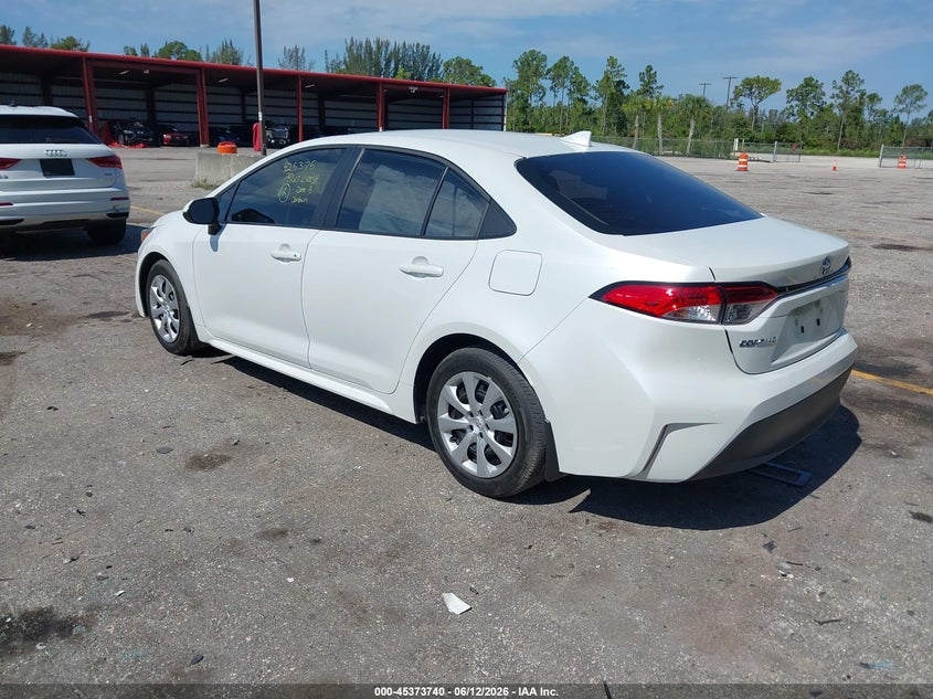 2025 Toyota Corolla VIN 5YFB4MDE0SP303394 IAAI salvage auction — SIDE, Salvage Title, sold $7,050 on 2026-07-20 (photo 3)