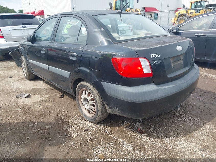 2007 Kia Rio VIN KNADE123476261068 IAAI salvage auction — FRONT END, Salvage (Texas), sold $25 on 2026-07-21 (photo 3)