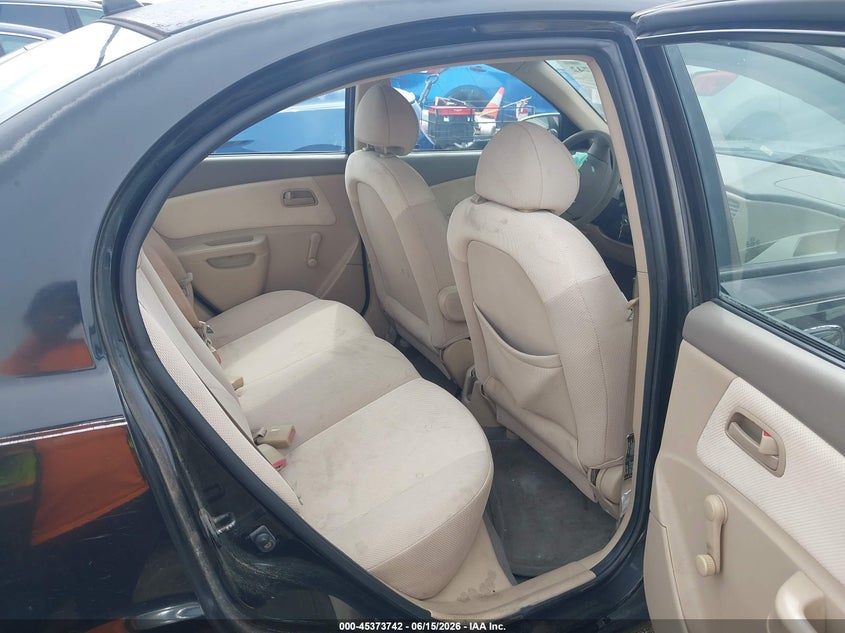 2007 Kia Rio VIN KNADE123476261068 IAAI salvage auction — FRONT END, Salvage (Texas), sold $25 on 2026-07-21 (photo 8)