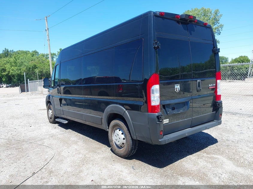 2019 Ram Promaster 2500 VIN 3C6TRVPG1KE566138 IAAI salvage auction — NORMAL WEAR, Sf97 (Indiana), sold $14,300 on 2026-07-15 (photo 3)
