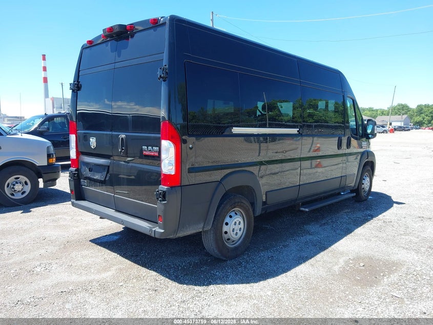 2019 Ram Promaster 2500 VIN 3C6TRVPG1KE566138 IAAI salvage auction — NORMAL WEAR, Sf97 (Indiana), sold $14,300 on 2026-07-15 (photo 4)
