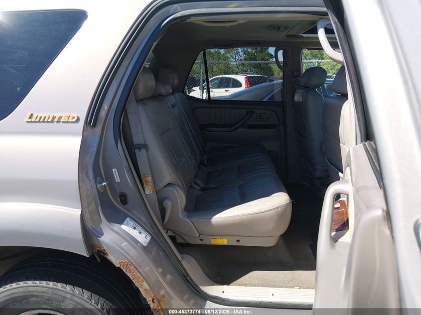 2002 Toyota Sequoia VIN 5TDBT48AX2S109344 IAAI salvage auction — NORMAL WEAR, Regular Certificate (Iowa), sold $575 on 2026-07-21 (photo 8)