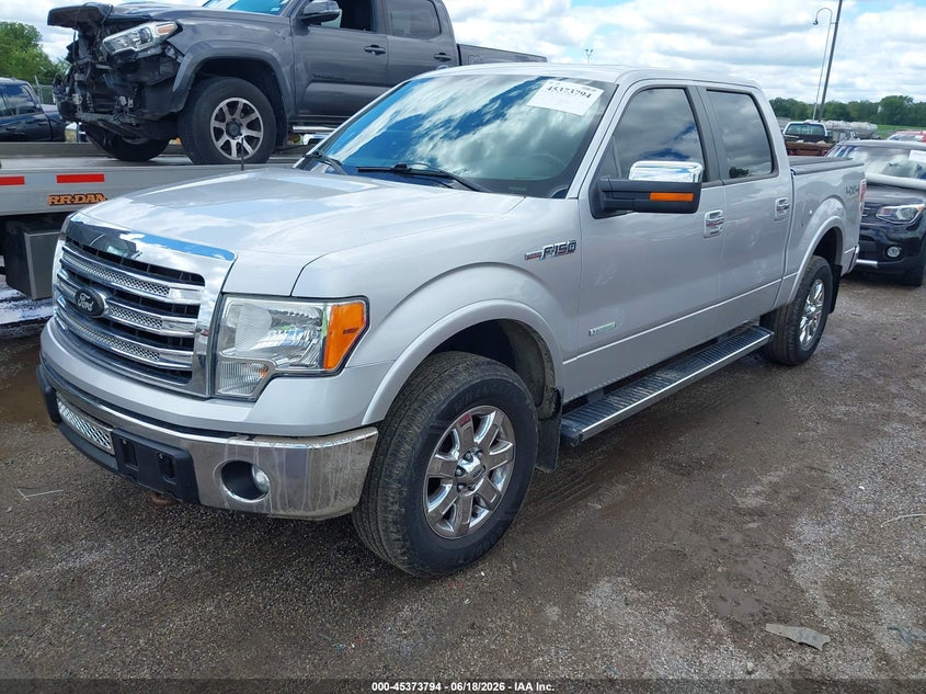2013 Ford F-150 VIN 1FTFW1ET3DKG30042 IAAI salvage auction — REAR END, Salvage Title, sold $3,300 on 2026-07-28 (photo 2)