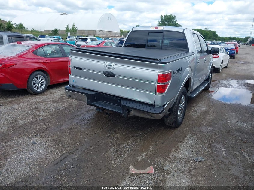 2013 Ford F-150 VIN 1FTFW1ET3DKG30042 IAAI salvage auction — REAR END, Salvage Title, sold $3,300 on 2026-07-28 (photo 4)