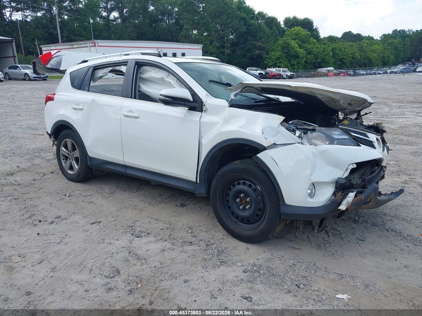 2015 Toyota VIN JTMWFREV9FJ036547 IAAI salvage auction — BIO HAZARD, Salvage (Georgia), sold $25 on 2026-07-24 (photo 1)