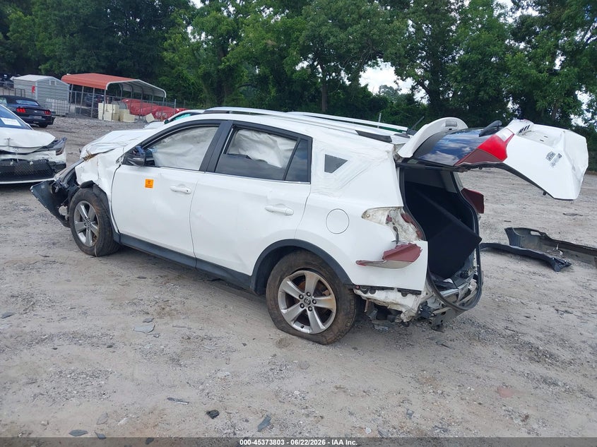 2015 Toyota VIN JTMWFREV9FJ036547 IAAI salvage auction — BIO HAZARD, Salvage (Georgia), sold $25 on 2026-07-24 (photo 3)